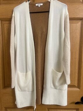 Madewell Alpaca Blend Colorblock Cadigan Sz Small